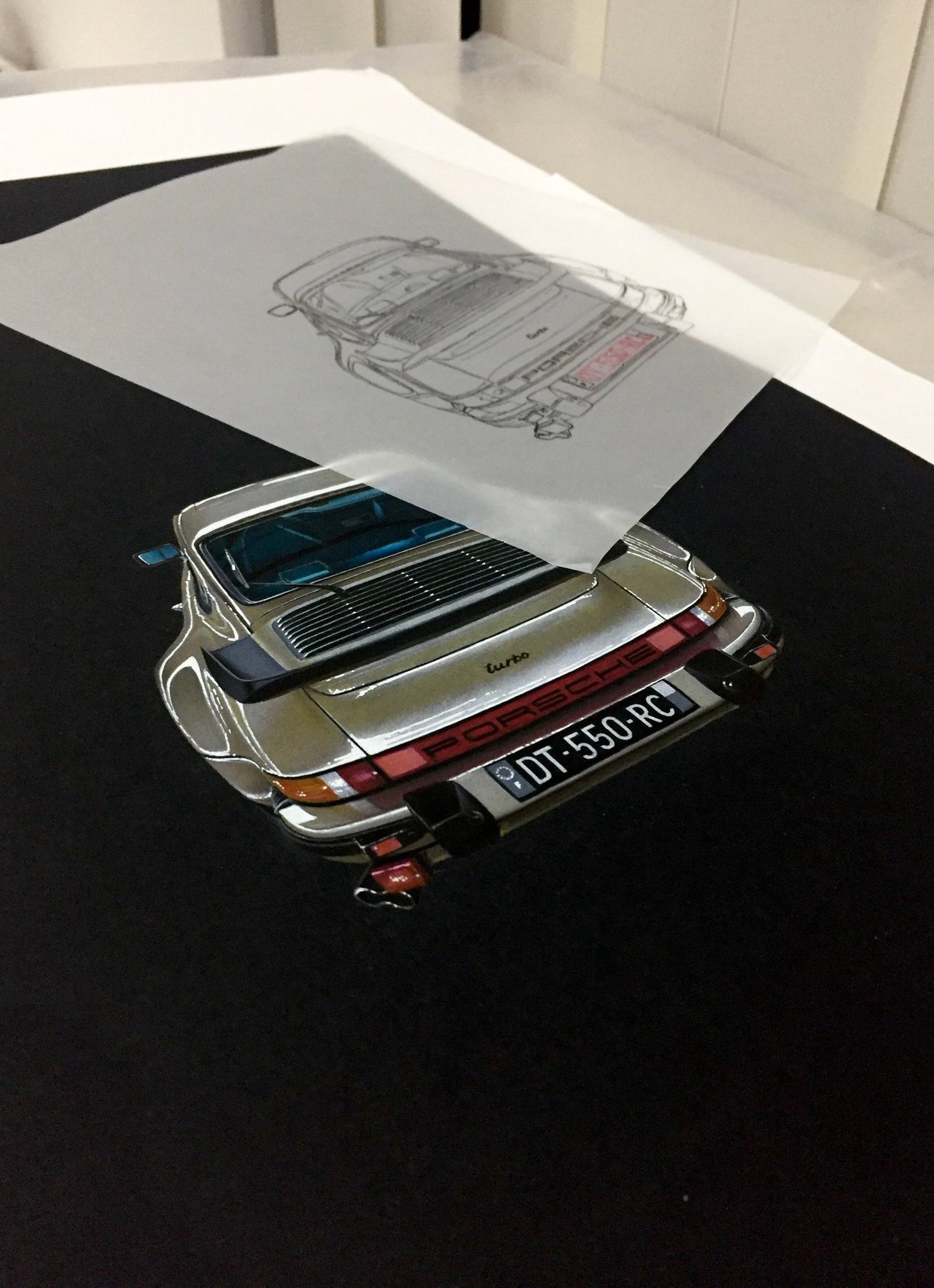Porsche 930 Turbo (champagne)