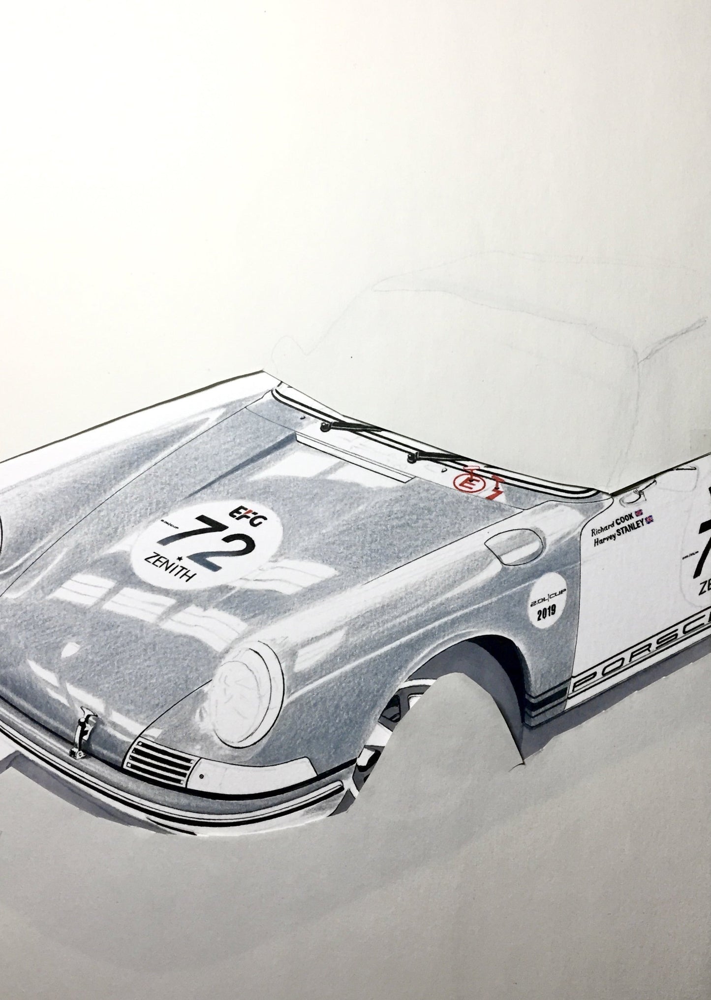 Porsche 911 2.0 (No. 72) - Side