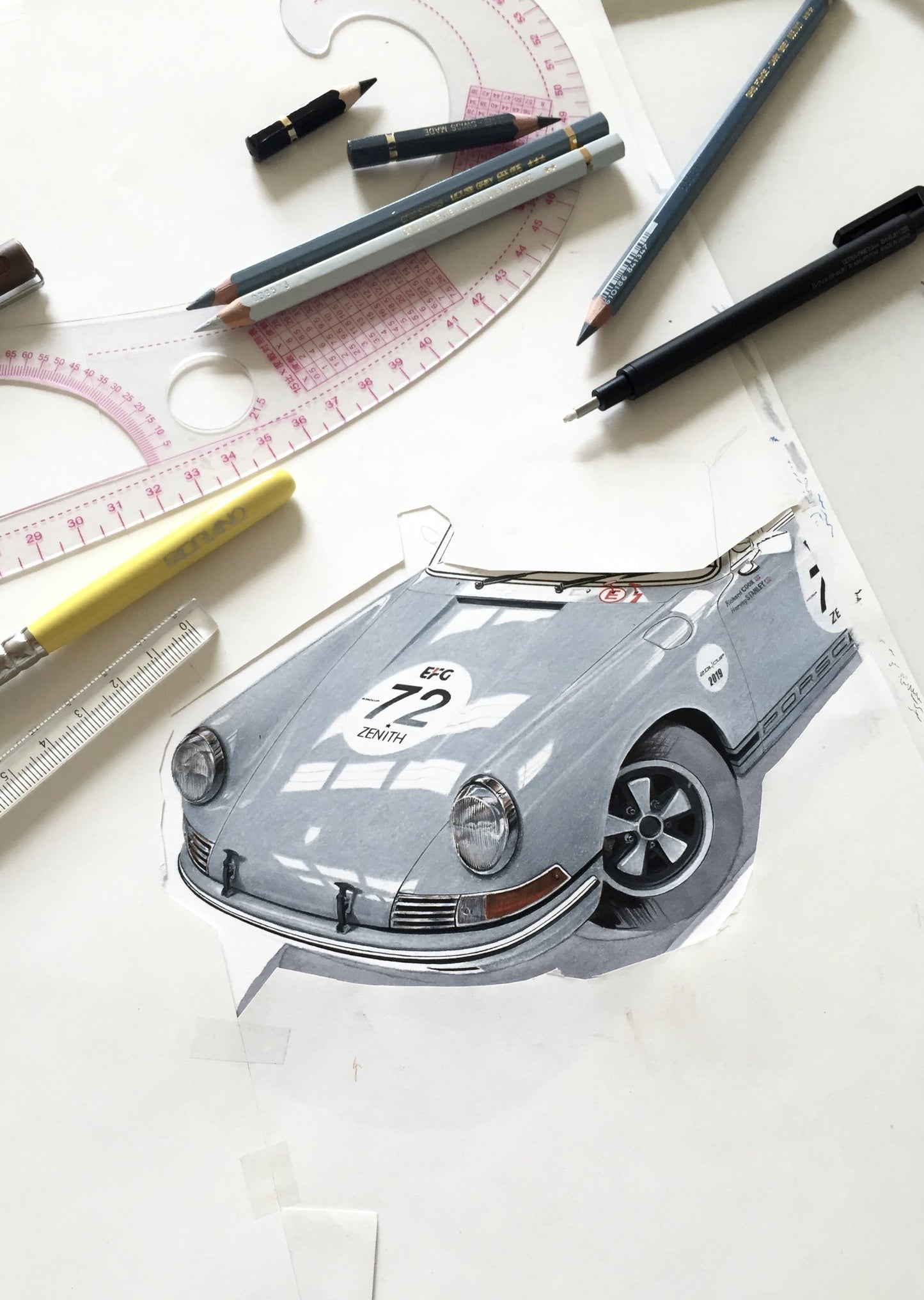 Porsche 911 2.0 (No. 72) - Side